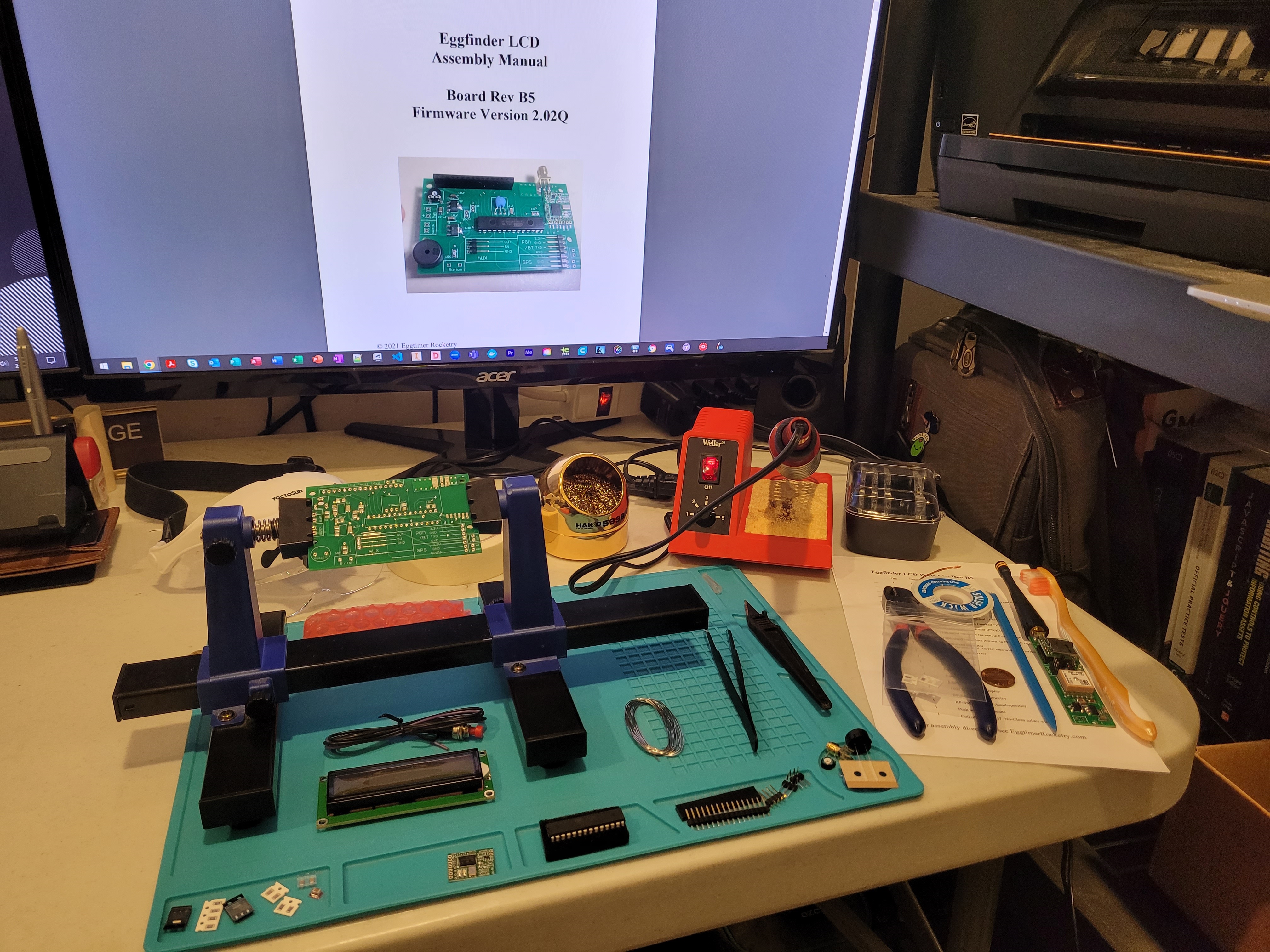 Eggfinder LCD Assembly